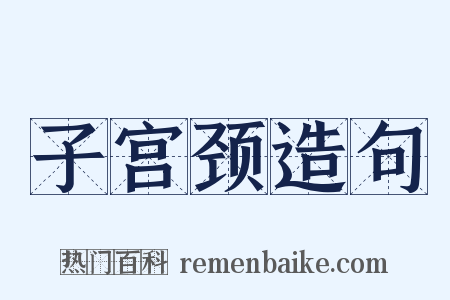 子宫颈造句是什么意思的图片